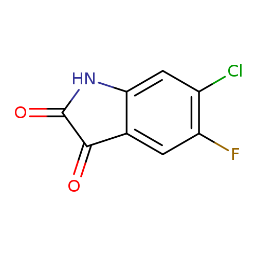 1H-Indole-2,3-dione, 6-chloro-5-fluoro-