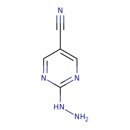 2-Hydrazinylpyrimidine-5-carbonitrile