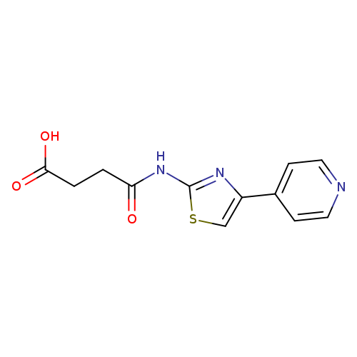 4-Oxo-4-((4-(pyridin-4-yl)thiazol-2-yl)amino)butanoic acid