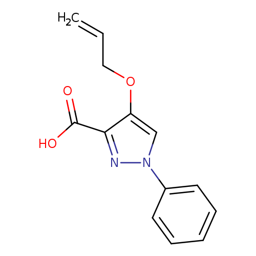 1-phenyl-4-(prop-2-en-1-yloxy)-1H-pyrazole-3-carboxylic acid