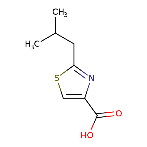 2-(2-methylpropyl)-1,3-thiazole-4-carboxylic acid