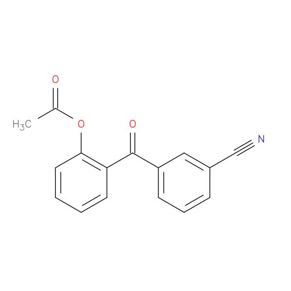 2-Acetoxy-3'-cyanobenzophenone