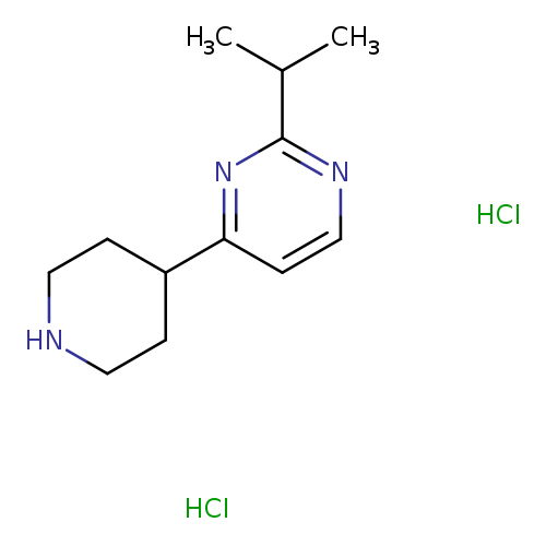 4-(piperidin-4-yl)-2-(propan-2-yl)pyrimidine dihydrochloride
