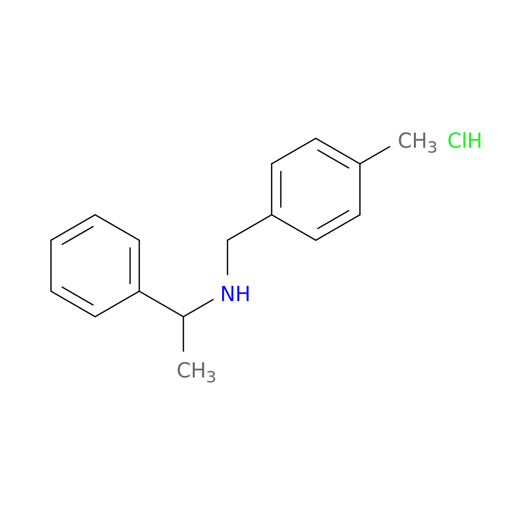 N-(4-Methylbenzyl)-1-phenylethanamine hydrochloride