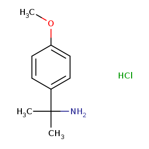 2-(4-Methoxyphenyl)propan-2-amine, HCl