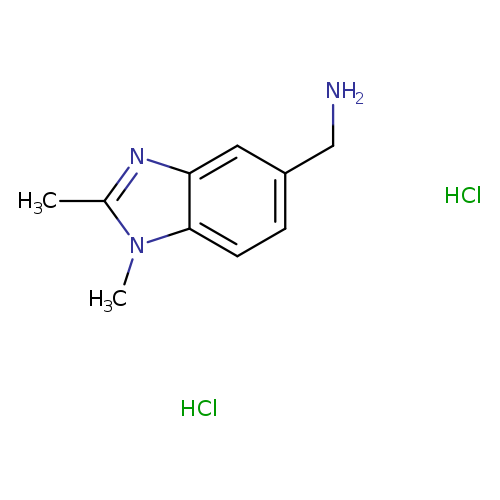 [(1,2-dimethyl-1H-benzimidazol-5-yl)methyl]amine dihydrochloride