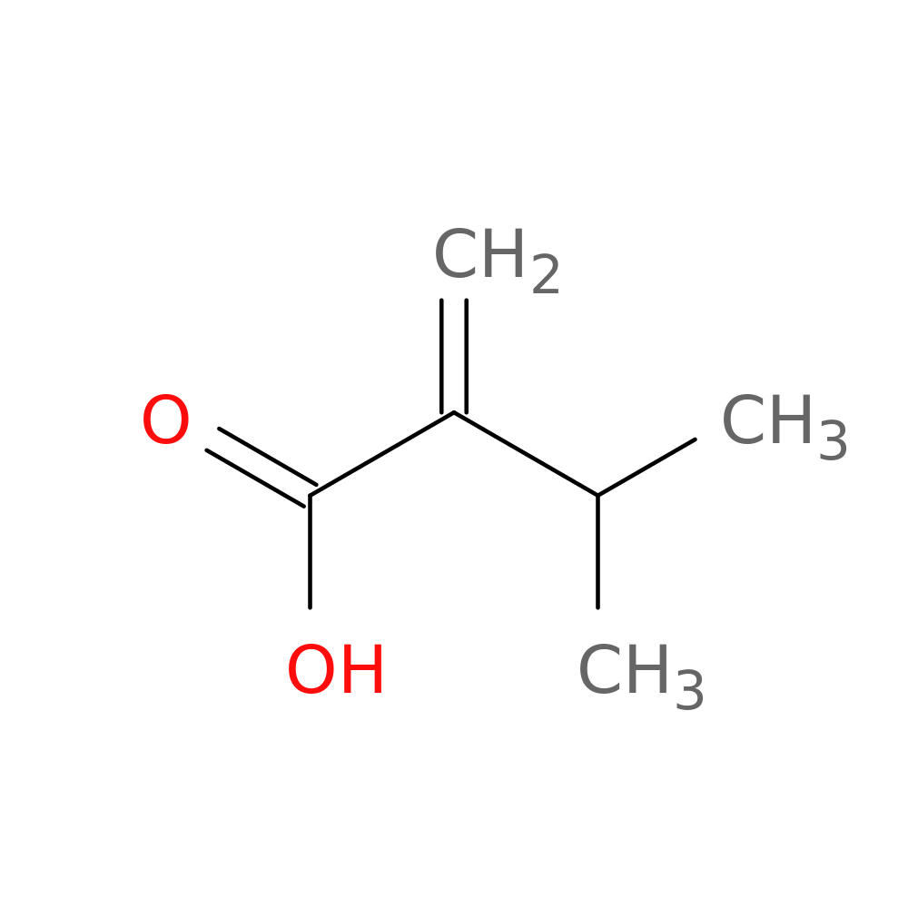 3-methyl-2-methylidenebutanoic acid