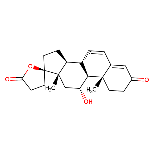 Pregna-4,6-diene-21-carboxylic acid, 11,17-dihydroxy-3-oxo-, γ-lactone, (11α,17α)-