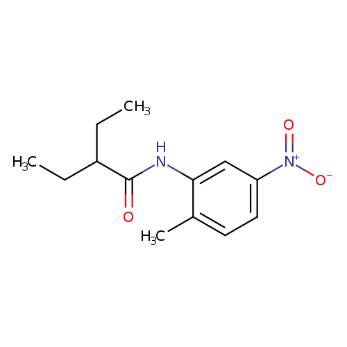 2-ethyl-N-{5-nitro-2-methylphenyl}butanamide