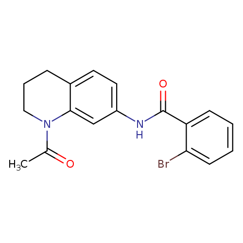 N-(1-acetyl-1,2,3,4-tetrahydroquinolin-7-yl)-2-bromobenzamide