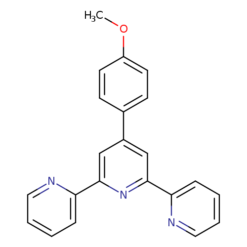 2,2':6',2''-Terpyridine, 4'-(4-methoxyphenyl)-