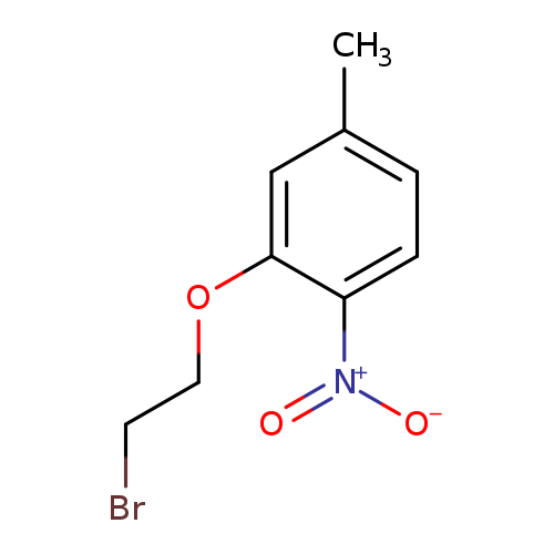 Benzene, 2-(2-bromoethoxy)-4-methyl-1-nitro-