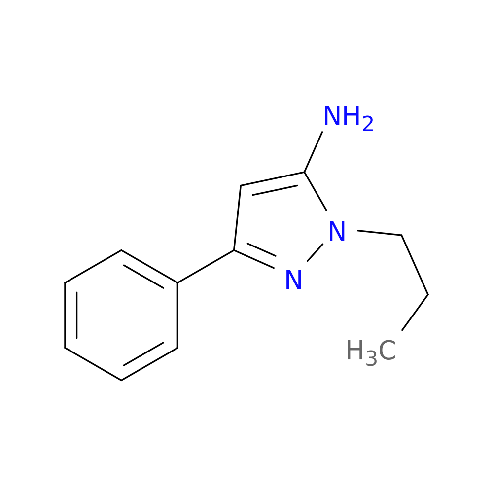 3-Phenyl-1-propyl-1H-pyrazol-5-amine