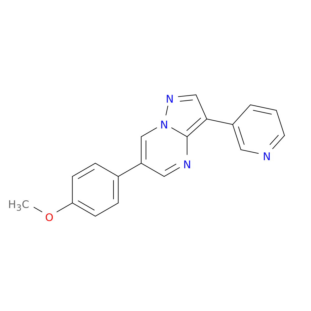 6-(4-Methoxyphenyl)-3-(pyridin-3-yl)pyrazolo[1,5-a]pyrimidine