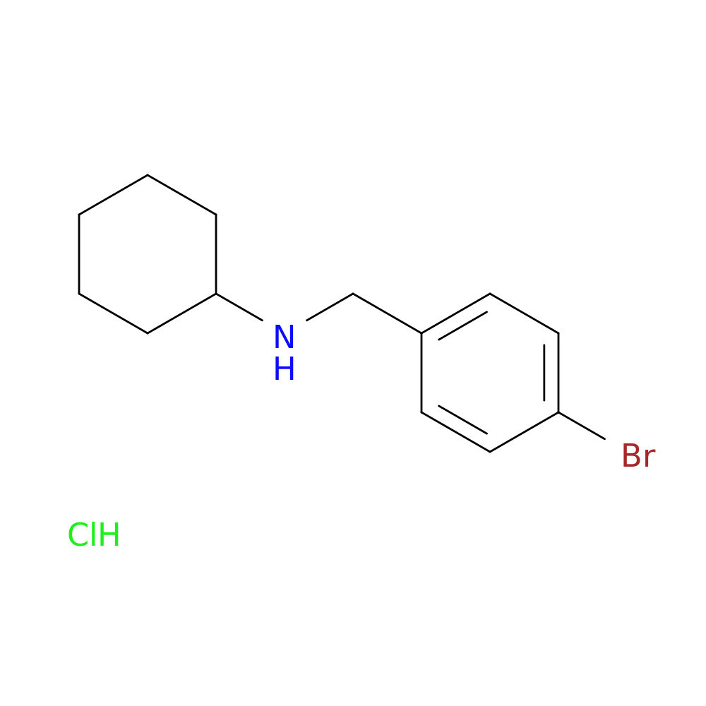 N-(4-Bromobenzyl)cyclohexanamine, HCl