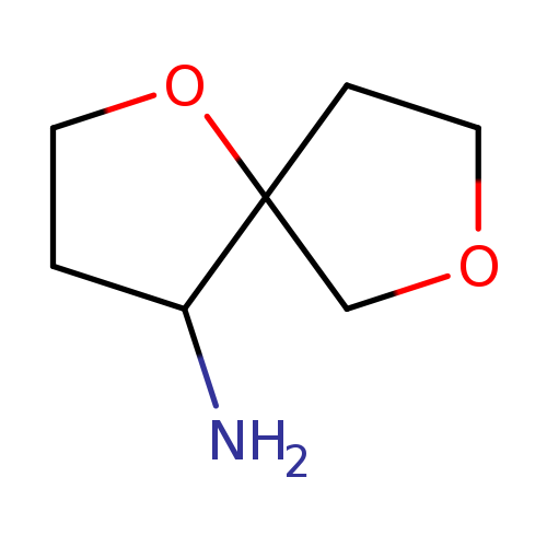 1,7-dioxaspiro[4.4]nonan-4-amine