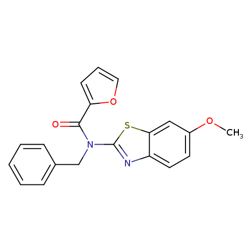 N-benzyl-N-(6-methoxy-1,3-benzothiazol-2-yl)furan-2-carboxamide