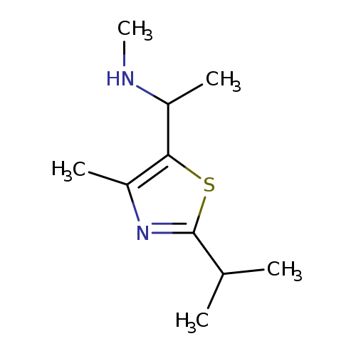 Methyl({1-[4-methyl-2-(propan-2-yl)-1,3-thiazol-5-yl]ethyl})amine