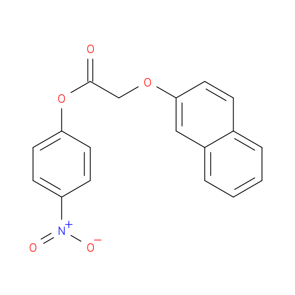 4-nitrophenyl 2-(naphthalen-2-yloxy)acetate