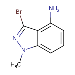 4-Amino-3-bromo-1-methylindazole