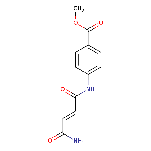 4-(3-Carbamoyl-acryloylamino)-benzoic acid methyl ester