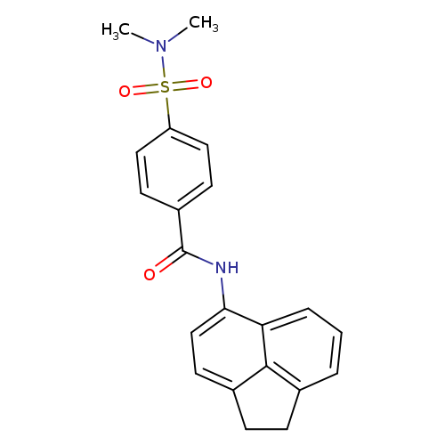 N-(1,2-dihydroacenaphthylen-5-yl)-4-(dimethylsulfamoyl)benzamide