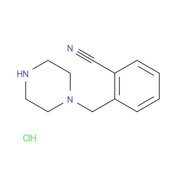 2-(Piperazin-1-ylmethyl)benzonitrile hydrochloride