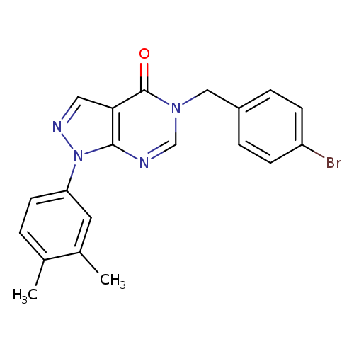 5-[(4-bromophenyl)methyl]-1-(3,4-dimethylphenyl)-1H,4H,5H-pyrazolo[3,4-d]pyrimidin-4-one