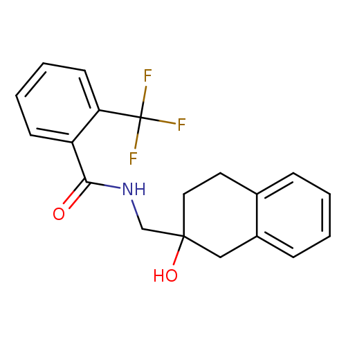N-[(2-hydroxy-1,2,3,4-tetrahydronaphthalen-2-yl)methyl]-2-(trifluoromethyl)benzamide