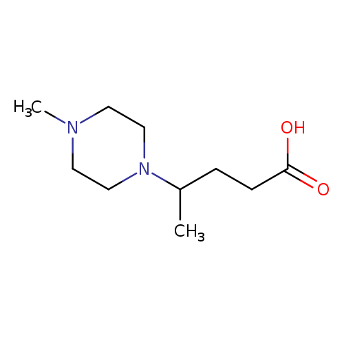 4-(4-Methylpiperazin-1-yl)pentanoic acid