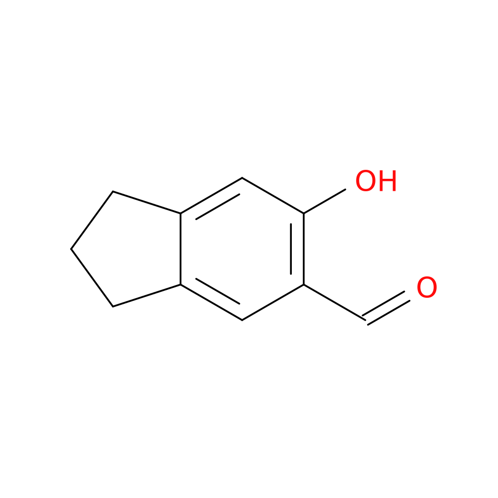 6-Hydroxy-2,3-dihydro-1H-indene-5-carbaldehyde