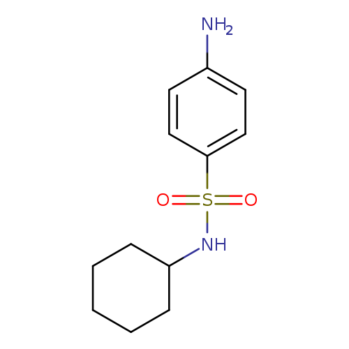 4-amino-N-cyclohexyl-benzenesulfonamide
