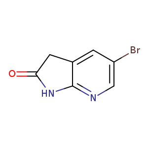 2H-Pyrrolo[2,3-b]pyridin-2-one, 5-bromo-1,3-dihydro-