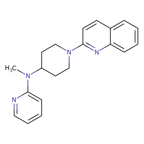 N-methyl-N-[1-(quinolin-2-yl)piperidin-4-yl]pyridin-2-amine