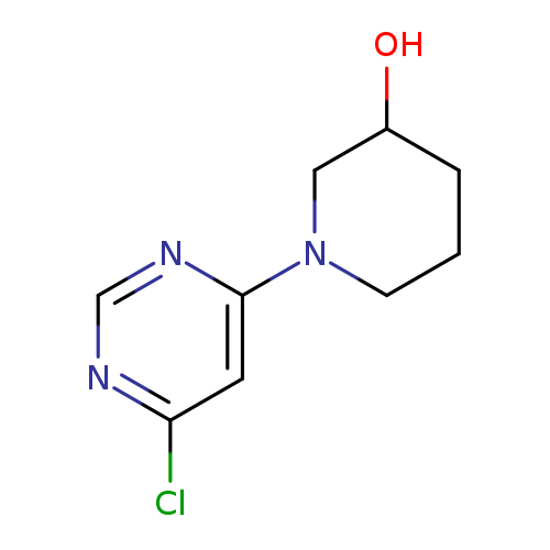 1-(6-CHLOROPYRIMIDIN-4-YL)PIPERIDIN-3-OL