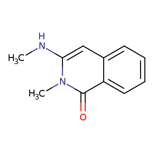2-methyl-3-(methylamino)-1,2-dihydroisoquinolin-1-one