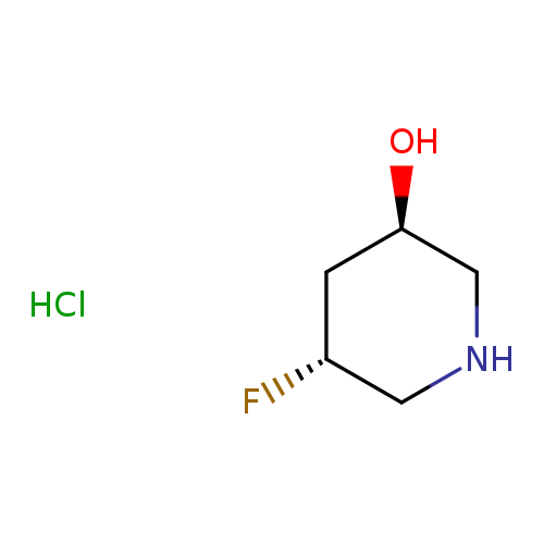 (3R,5R)-5-fluoropiperidin-3-ol hydrochloride