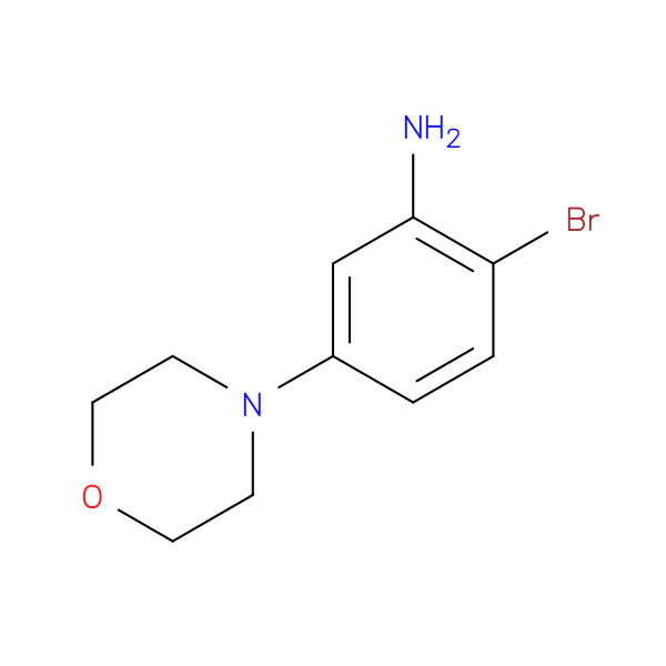 2-bromo-5-(morpholin-4-yl)aniline