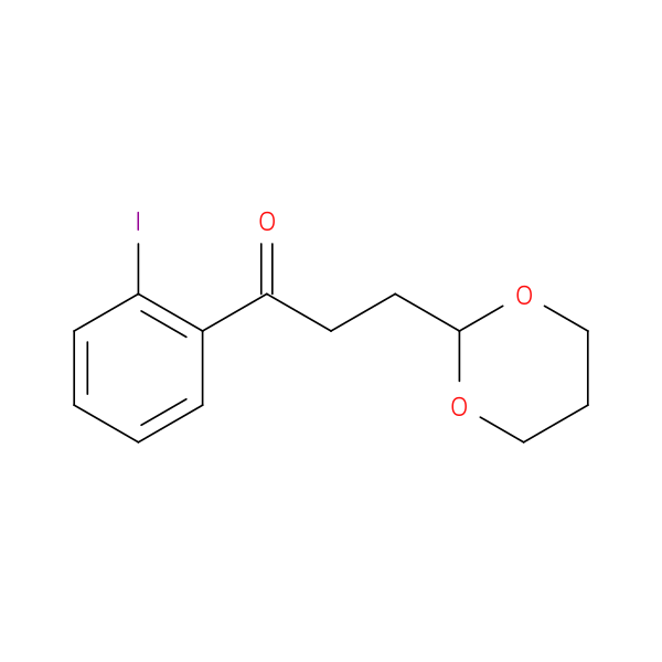 3-(1,3-Dioxan-2-yl)-2'-iodopropiophenone