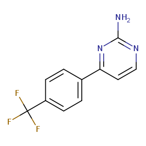 2-Amino-4-(4-trifluoromethylphenyl)pyrimidine