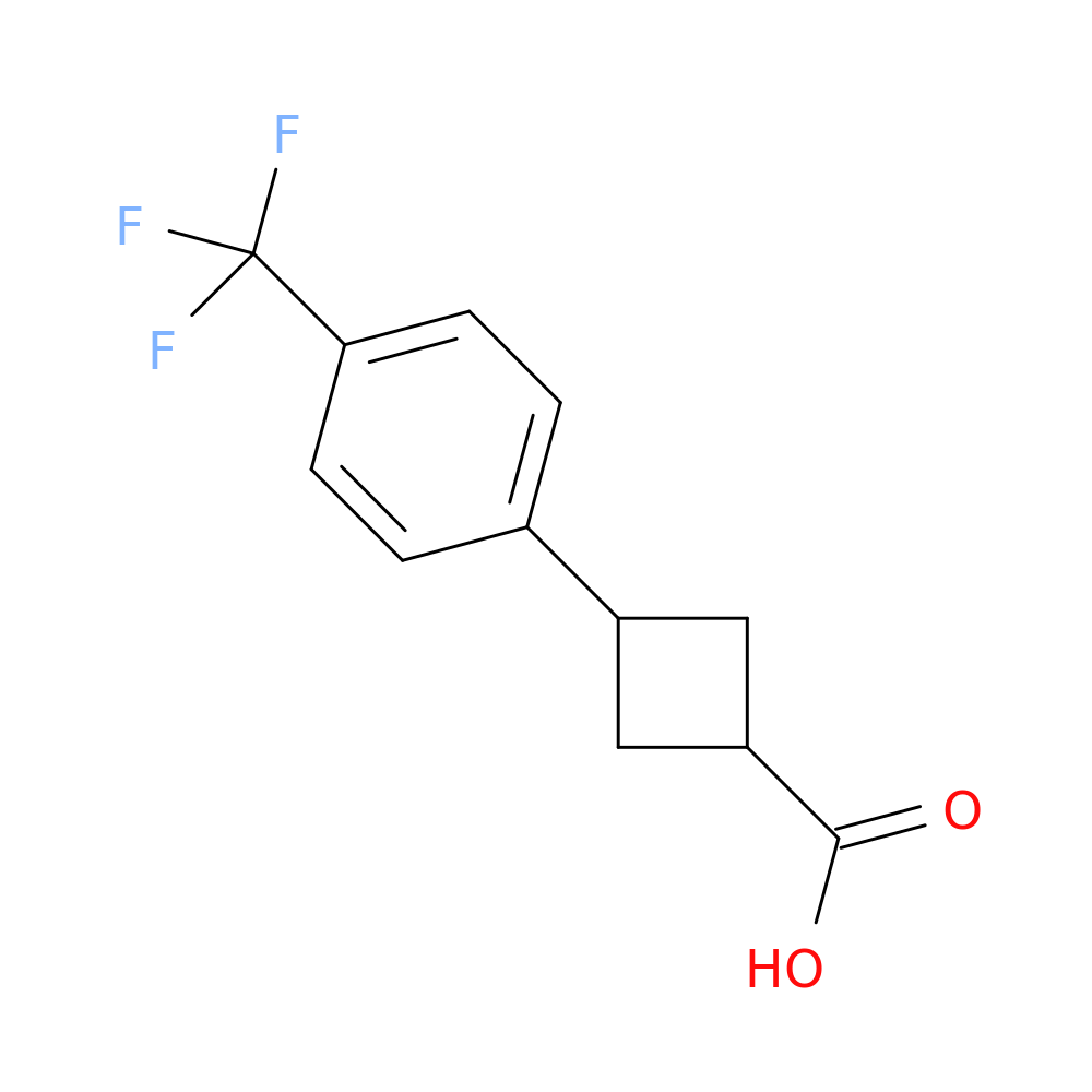 3-[4-(trifluoromethyl)phenyl]cyclobutane-1-carboxylic acid
