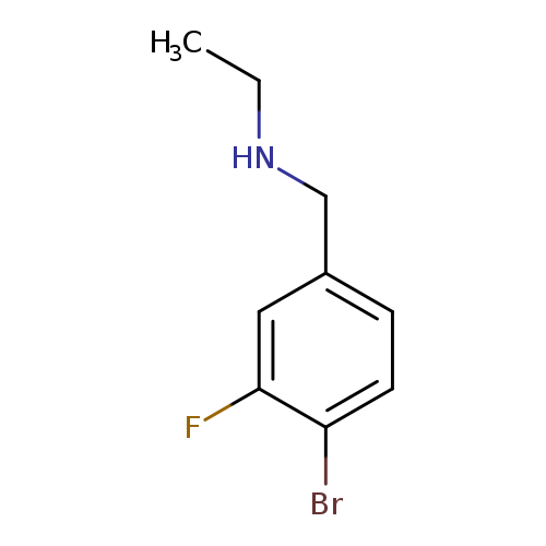 [(4-Bromo-3-fluorophenyl)methyl](ethyl)amine