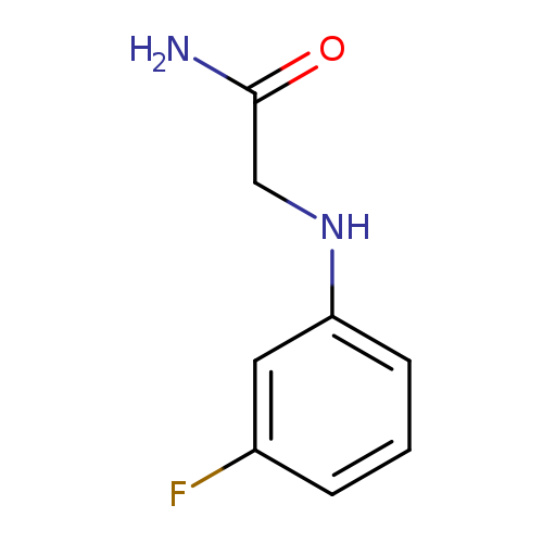 2-[(3-fluorophenyl)amino]acetamide