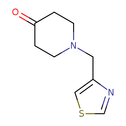 1-[(1,3-thiazol-4-yl)methyl]piperidin-4-one