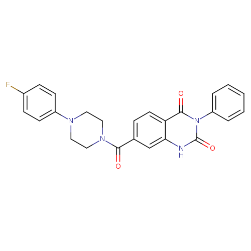 7-[4-(4-fluorophenyl)piperazine-1-carbonyl]-3-phenyl-1,2,3,4-tetrahydroquinazoline-2,4-dione