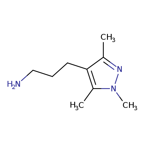 3-(1,3,5-Trimethyl-1H-pyrazol-4-yl)propan-1-amine