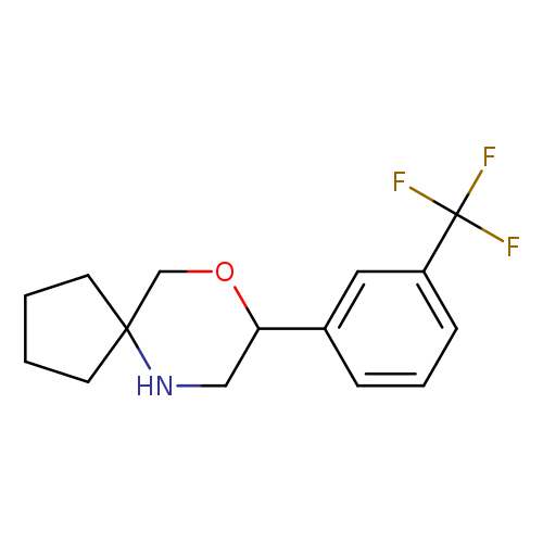 8-[3-(trifluoromethyl)phenyl]-9-oxa-6-azaspiro[4.5]decane