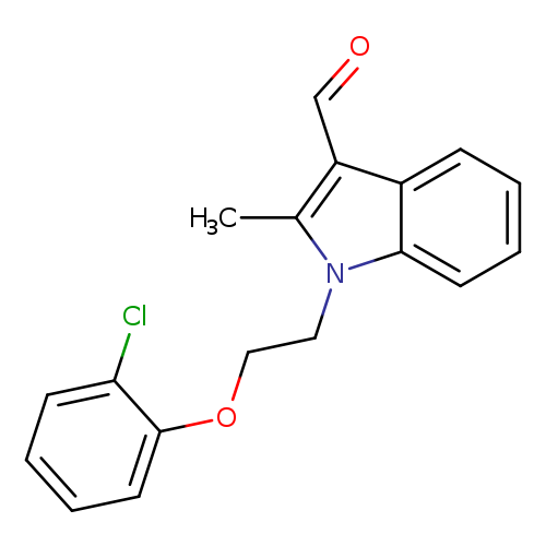 1-[2-(2-chlorophenoxy)ethyl]-2-methyl-1H-indole-3-carbaldehyde