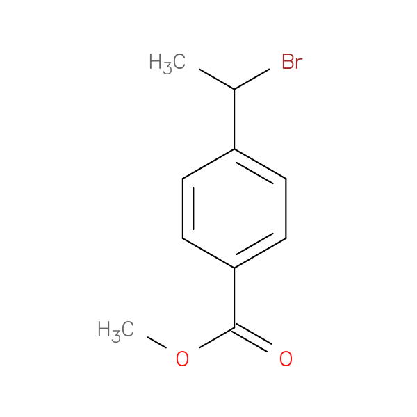 Benzoic acid, 4-(1-bromoethyl)-, methyl ester