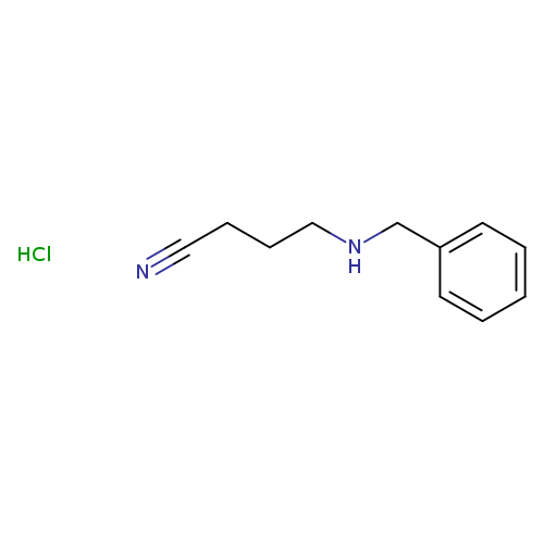 4-[(benzyl)amino]butyronitrile monohydrochloride
